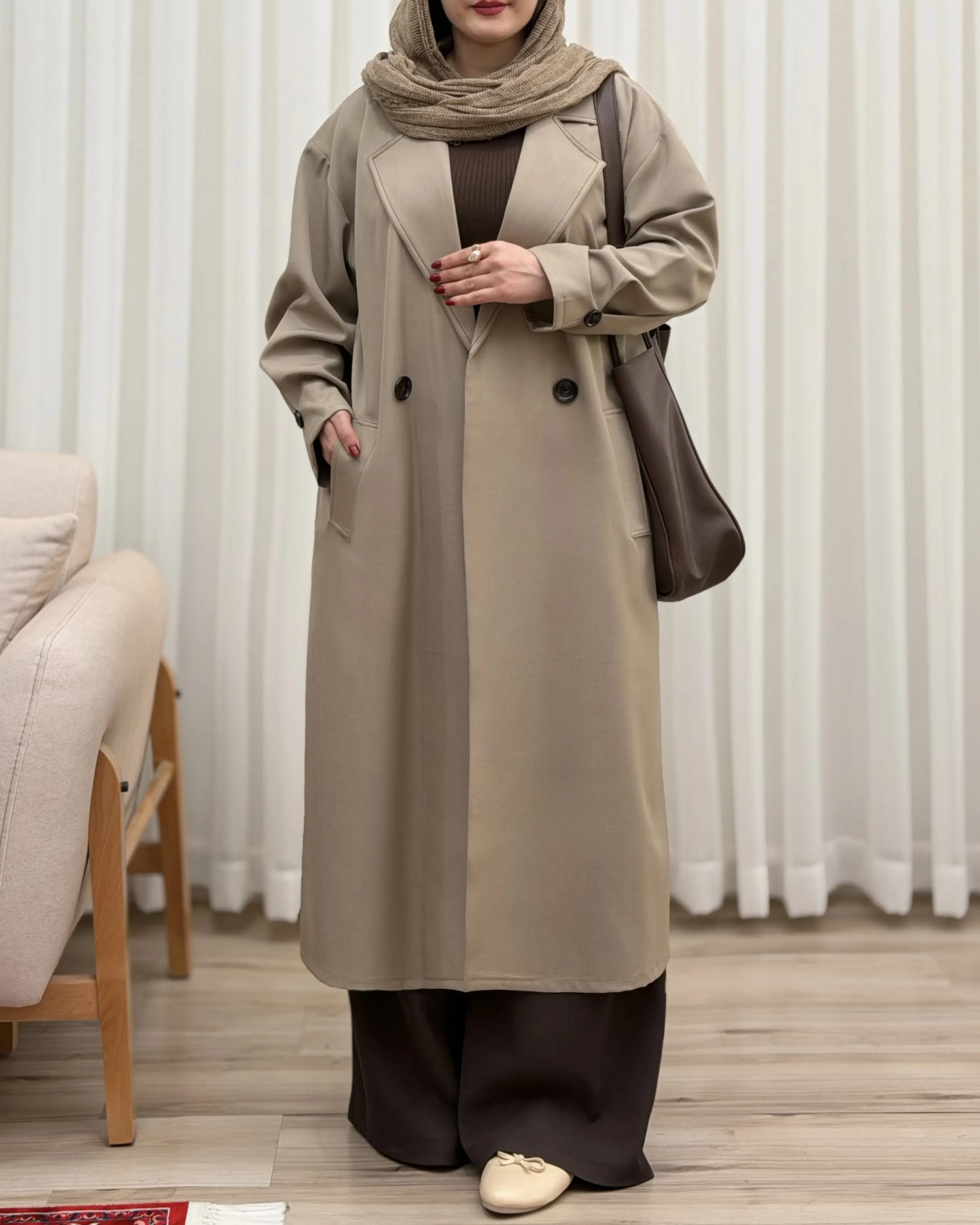 کت مزونی زنانه هرمس